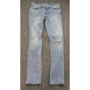 Abercrombie & Fitch Jeans Mens TAG 32x32 ACTUAL W32 x L29 Distress Felix Skinny